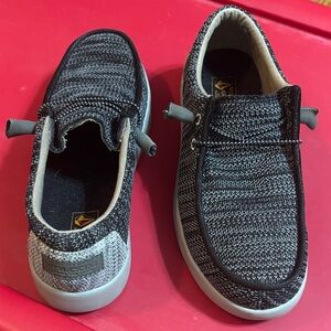 Volcom and Light Gray work shoes